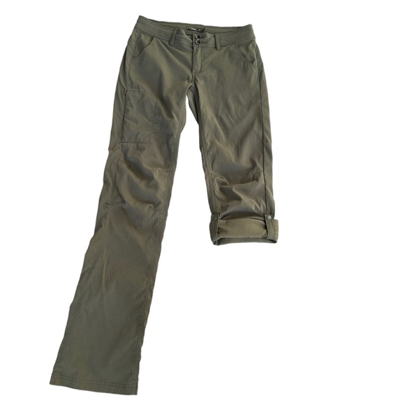 Pantalon Randonnée Femme Prana Halle - Gris Foncé, Taille 10, Nylon, état Correct